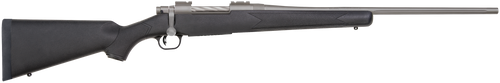 Mossberg 28009 Patriot  Full Size 270 Win 5+1 22" Stainless Cerakote Fluted Barrel, Stainless Cerakote Receiver Drilled & Tapped, Black Fixed Synthetic Stock, Right Hand                               