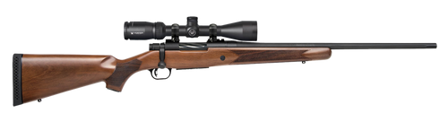 Mossberg 28213 Patriot  Full Size 400 Legend 4+1 20" Matte Blued Fluted Threaded Barrel, Drilled & Tapped Matte Blued Stainless Steel Receiver, Walnut Fixed Wood Stock 3-9x40mm Duplex, Right Hand     