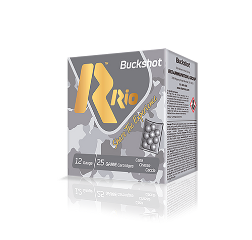 Rio Ammunition RHD9PB Royal Buck  12Gauge 2.75" 9Pellets 1Buck Shot 25 Per Box/10 Case                                                                                                                  