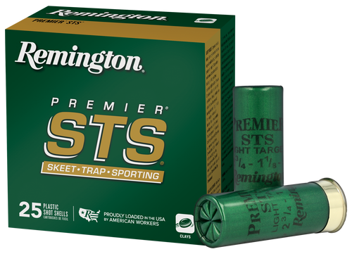 Remington Ammunition 20240 Premier STS  12 Gauge 2.75" 1 1/8 oz 7.5 Shot 25 Per Box/ 10 Cs                                                                                                              