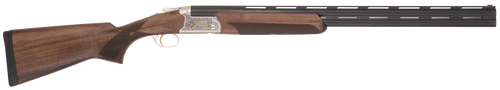 TriStar 33132 Trinity II Full Size 16 Gauge Break Open 2.75" 2rd 28" Black Over/Under Vent Rib Barrel, Acid Etched w/24K Gold Inlay Stainless Steel Receiver, Fixed Turkish Walnut Stock, Right Hand    