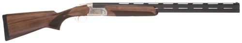 TriStar 33130 Trinity II Full Size 12 Gauge Break Open 3" 2rd 28" Black Over/Under Vent Rib Barrel, Acid Etched w/24K Gold Inlay Stainless Steel Receiver, Fixed Turkish Walnut Stock, Right Hand       