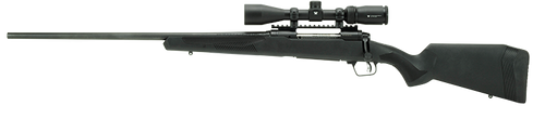 Savage Arms 58131 110 Apex Hunter XP 400 Legend 4+1 18" Carbon Steel, Black, Synthetic AccuFit Stock, Vortex Crossfire II 3-9x40mm Scope Left Hand                                                      