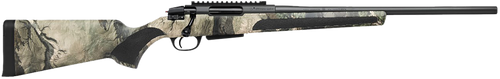 Stevens 19467 334 Bolt Action 308 Win 3+1 20" Camo/Dark Gray Carbon Steel Receiver Integrated Recoil Lug Ergonomic/Recoil Pad  Synthetic Stock Picatinny Rail Right Hand                                