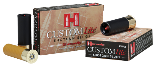 Hornady 86233 Custom Lite  20 Gauge 2.75" FTX Slug Shot 5 Per Box/ 20 Case                                                                                                                              