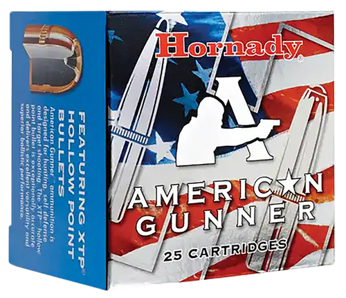 Hornady 91364 American Gunner  40 S&W 180 gr Hornady XTP Hollow Point 20 Per Box/ 10 Cs                                                                                                                 