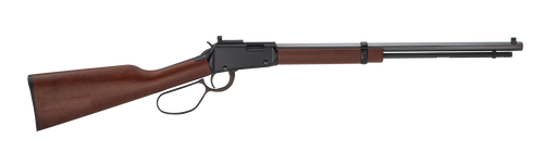 Henry H001TLP Small Game Carbine 22 Short, 22 Long or 22 LR Caliber with 12 LR/16 Short Capacity, 17" Barrel, Black Metal Finish & American Walnut Stock Right Hand (Full Size)                          Henry H001TLP Small Game Carbine 22 Short, 22 Long or 22 LR Caliber with 12 LR/16 Short Capacity, 17" Barrel, Black Metal Finish & American Walnut Stock Right Hand (Full Size)