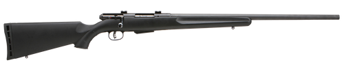 Savage Arms 19740 25 Walking Varminter Full Size 17 Hornet 4+1 22" Matte Black Heavy Barrel, Matte Black Carbon Steel Receiver Drilled & Tapped, Matte Black Fixed Varmint Synthetic Stock, Right Hand  