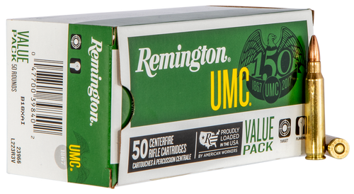 Remington Ammunition 23966 UMC Value Pack 223Rem 55gr Full Metal Jacket 50 Per Box/8 Case                                                                                                                Remington Ammunition 23966 UMC Value Pack 223Rem 55gr Full Metal Jacket 50 Per Box/8 Case