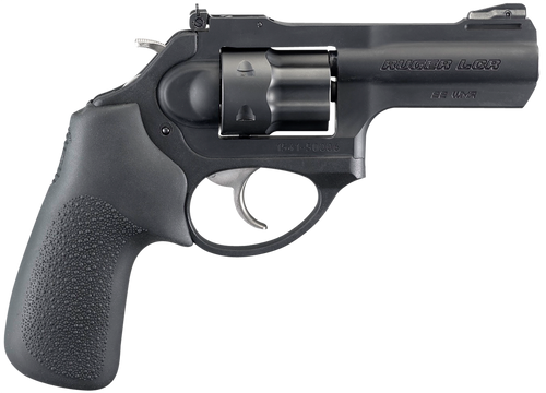 Ruger 5437 LCRx  22 WMR 3" Matte Black Barrel, 6 Shot PVD Finished Cylinder, Matte Black 7000-Series Aluminum Frame,  Hogue Tamer Monogrip                                                              