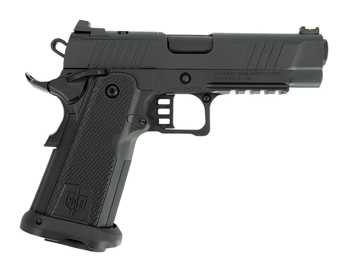 MAC 12500014 9 DS 9mm Luger 17+1 4.25" Black QPQ Bull Barrel, QPQ Tenifer Cerakote Optic Cut/Serrated Steel Slide, QPQ Tenifer Cerakote Steel Frame w/Accessory Rail & Beavertail, RMR Footprint        