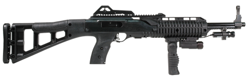 Hi-Point 995FGFLLAZTS 995TS Carbine 9mm Luger 16.50" 10+1 Black All Weather Molded Stock W/Forward Folding Grip, Weapon-Mounted Flashlight and Laser                                                    