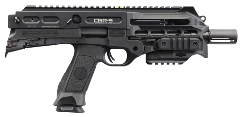 Chiappa Firearms 500217 CBR-9 Black Rhino 9mm Luger 9" 18+1, Black, No Brace                                                                                                                            