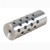 #4 MUZZLE BRAKE 22 CALIBER 5/8-24 CHROME MOLY SILVER