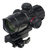 UTG SCPDS3840W ITA  Black Anoidized 1x 38mm Tube 4 MOA Red/Green CBQ Dot Reticle                                                                                                                        