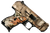 Hi-Point 916WC C9  9mm Luger 8+1 3.50" Black Steel Barrel, Hydro-Dipped Woodland Camo Serrated Steel Slide, Hydro-Dipped Woodland Camo Polymer Frame & Grip                                             