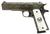 Iver Johnson Arms 1911A1WATERMOCCASIN 1911 A1 Water Moccasin 45 ACP 8+1 5" Black Steel Barrel, Green Snakeskin Hydrographic Serrated Steel Slide & Frame w/Beavertail, White Synthetic Pearl Grip       