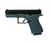 Great Lakes Firearms GL19BLU Striker  9mm 15+1 4" Front/Rear Serrations Cerakote Blue Titanium                                                                                                          