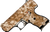 Hi-Point 916DD C9  9mm Luger 8+1, 3.50" Black Steel Barrel, Hydro-Dipped Digital Desert Camo Serrated Steel Slide, Hydro-Dipped Digital Desert Camo Polymer Frame & Grip                                