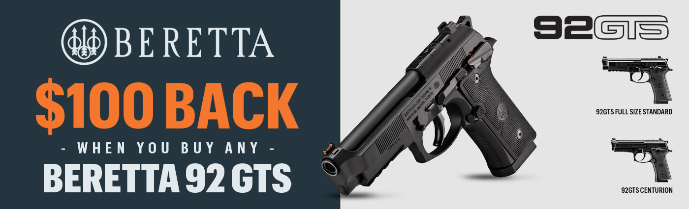 Beretta 92GTS Rebate