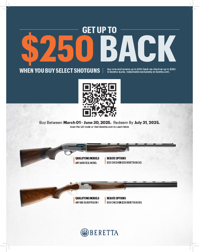 Beretta Shotgun Rebate