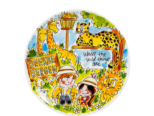 Ontbijtbord Ø22CM Wild things Beekse Bergen – Blond Amsterdam