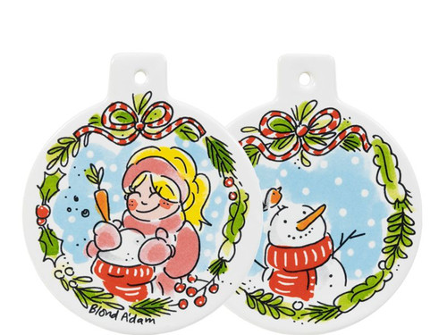 Nieuw - set van 6 kersthangers