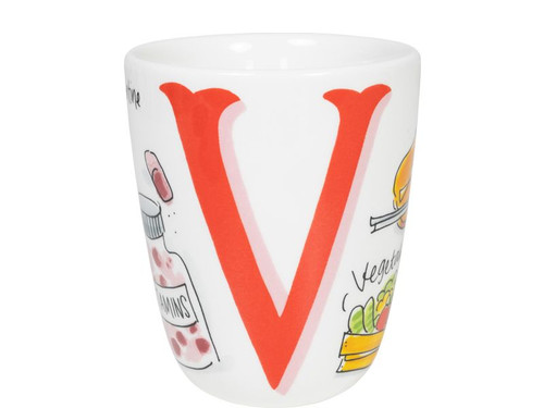 Beker Love Letter V 0,35L – Blond Amsterdam