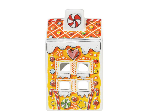Theelichthuisje Kerst gingerbread