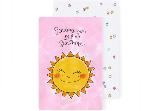 Wenskaart Liefs - Lots of Sunshine – Blond Amsterdam