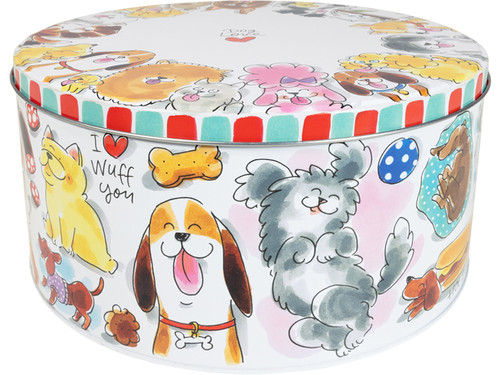 Rond blik 24 cm Hond – Blond Amsterdam