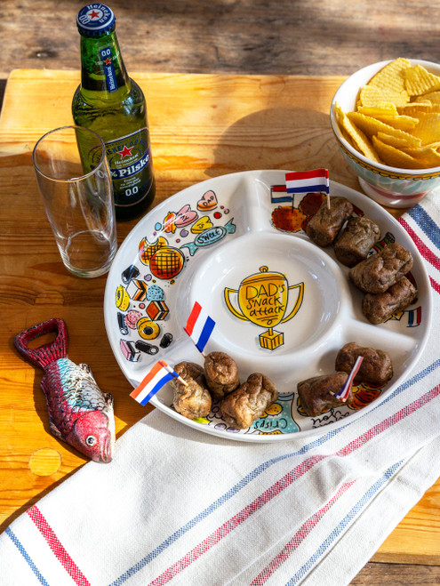 Snackschaal 26cm Vaderdag Dad's Snack Attack