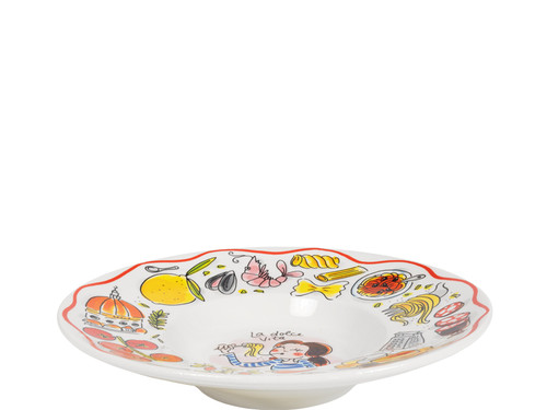 Pasta Bord 24 cm La Dolce Vita - Blond Amsterdam - 2