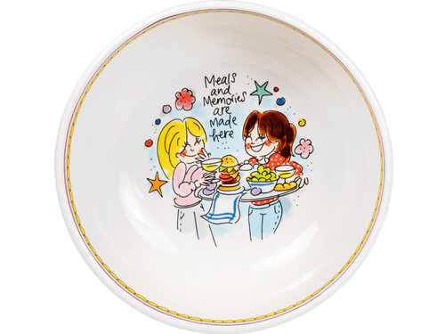 Schaal diep 24 cm Salade