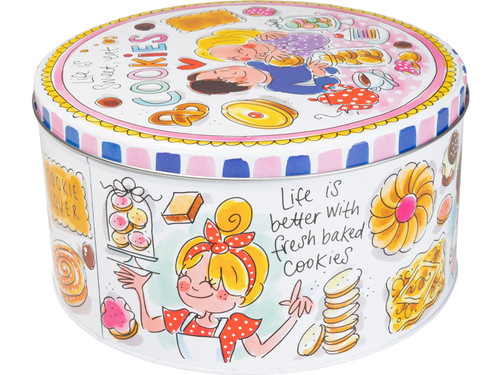 Rond blik 20cm Cookie