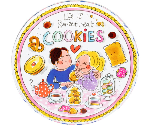 Rond blik 20cm Cookie
