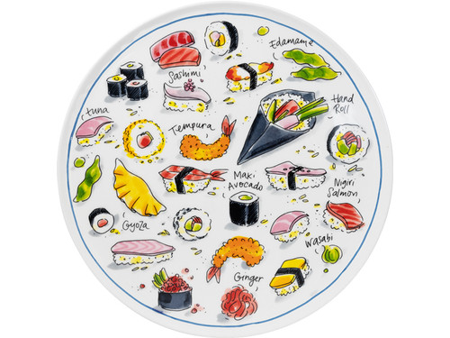 Bord 31cm Blond Sushi Maki Mania - Blond Amsterdam - 1