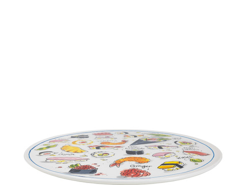 Bord 31cm Blond Sushi Maki Mania
