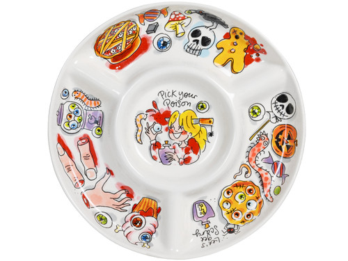 Snackschaal 26cm Halloween Pick Your Poison | Even Bijkletsen | Officiële webshop van Blond Amsterdam