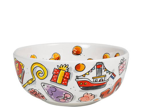 Kom 15cm Sint Wie zoet is krijgt lekkers - Blond Amsterdam - 1