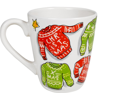 Beker 0.35L Kerst Holly Jolly Sweater - Blond Amsterdam - 3