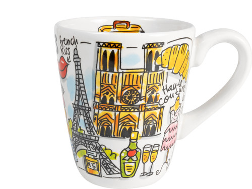 Beker 0.35L Blond City Icon Paris | Nieuw | Officiële webshop van Blond Amsterdam