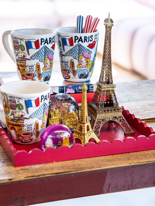 Custom: Beker 0.35L Blond City Icon Paris