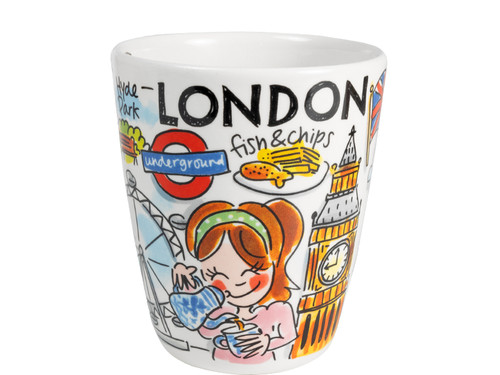 Custom: Beker 0.35L Blond City Icon London