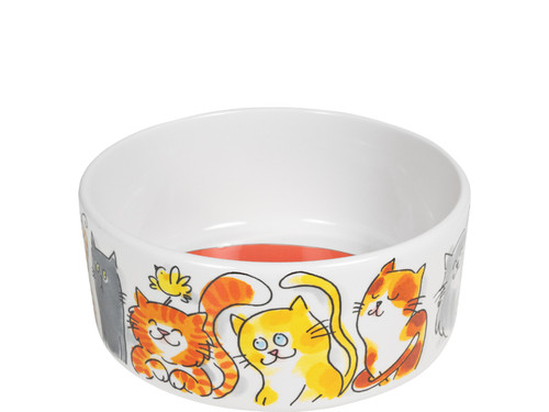 Custom: Voerbak 15.5cm Dier Cats