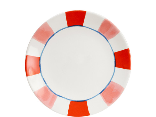 Bord 22cm Even Bijkletsen Everyday Stripes Pink Red – Blond Amsterdam