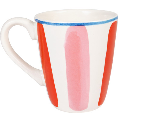 Beker 0.35L Even Bijkletsen Everyday Stripes Pink Red - Blond Amsterdam - 3