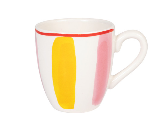 Custom: Minimok 0.2L Even Bijkletsen Everyday Stripes Pink Yellow – Blond Amsterdam