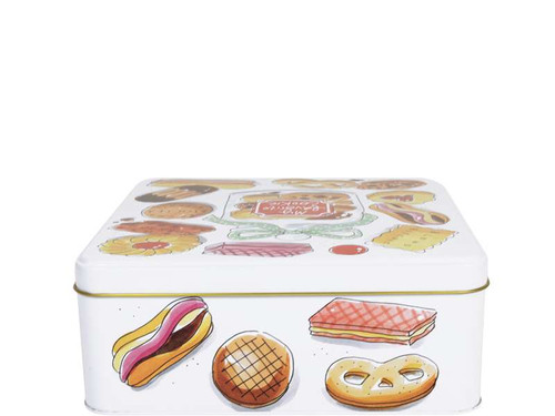 Blik Vierkant Groot Even Bijkletsen My Favorite Cookie 202276