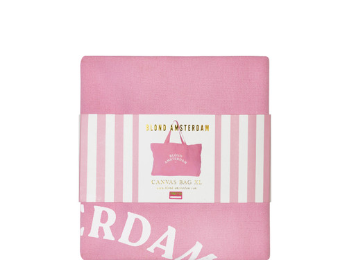 Canvas Shopper Even Bijkletsen Pink - Blond Amsterdam - 3